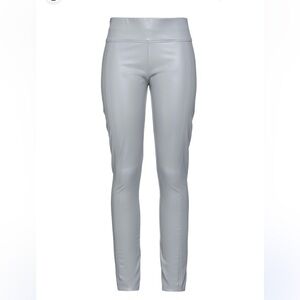 Wolford Charcoal Leather Leggings